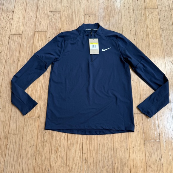 NIKE WOMENS DRI-FIT ELEMENT 1/2 ZIP - Picture 2 of 5